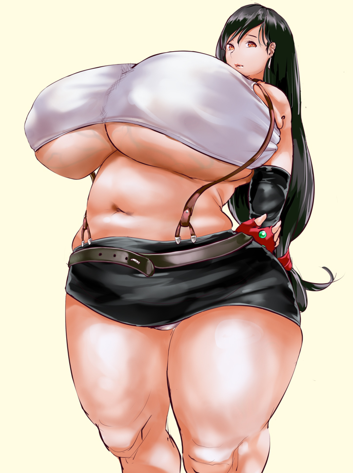 tifa lockhart (final fantasy and 1 more) drawn by seinto_(metameter)