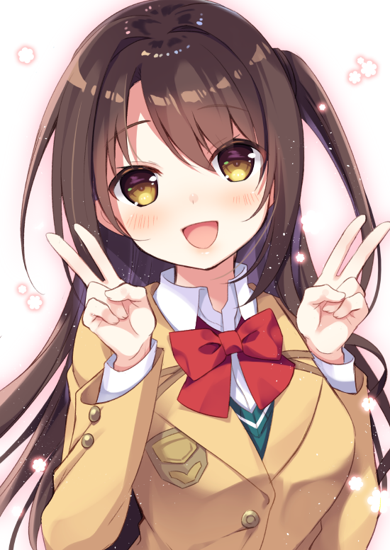 shimamura uzuki (idolmaster and 1 more) drawn by sumisaki_yuzuna
