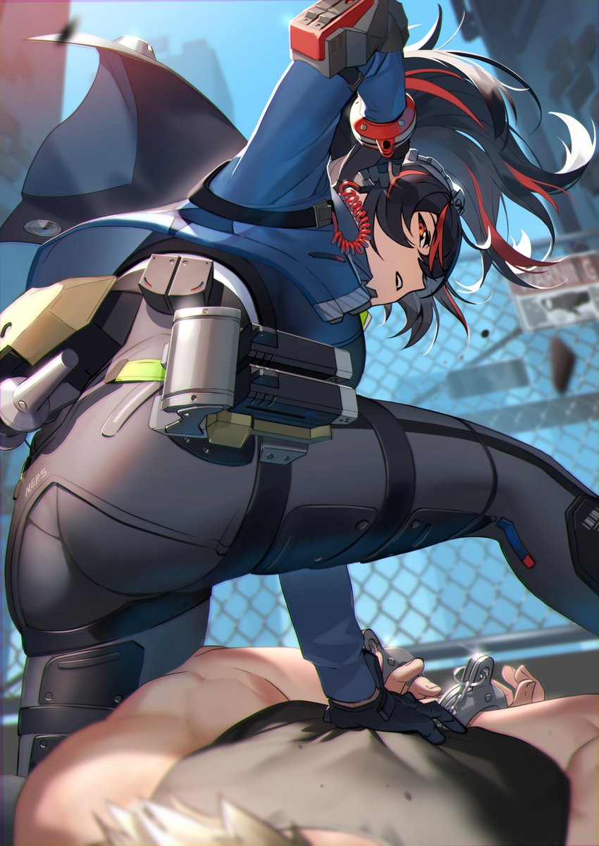 zhu yuan (zenless zone zero) drawn by take_bayashi_3d