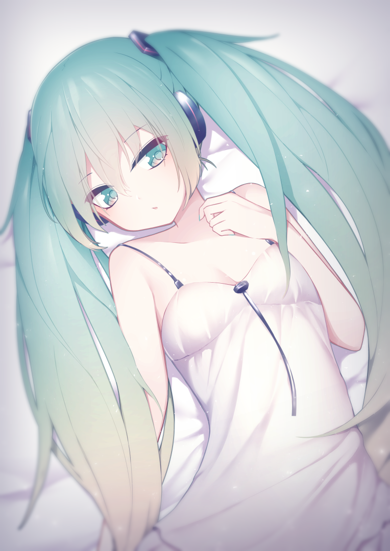 hatsune miku (vocaloid and 1 more) drawn by giryu