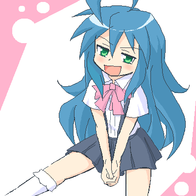 izumi konata and furude rika (lucky star and 1 more) drawn by balsamic_sauce