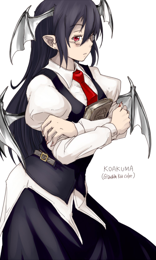 koakuma (touhou and 1 more) drawn by oso_(toolate)