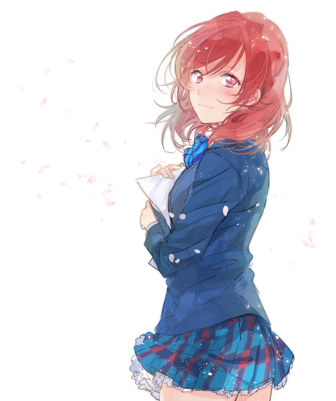 nishikino maki (love live! and 1 more) drawn by mochi_sakura