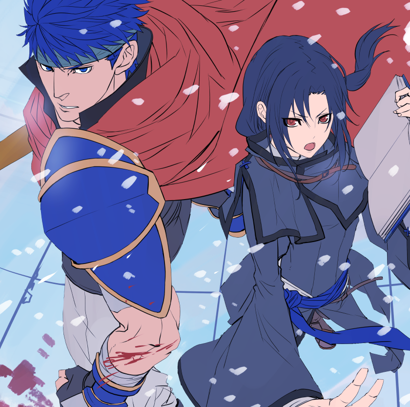 ike and soren (fire emblem and 1 more) drawn by nanathuika