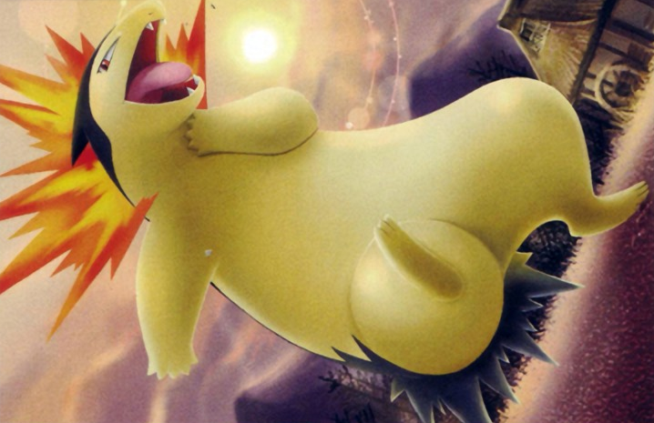 typhlosion (pokemon and 1 more) drawn by himeno_kagemaru