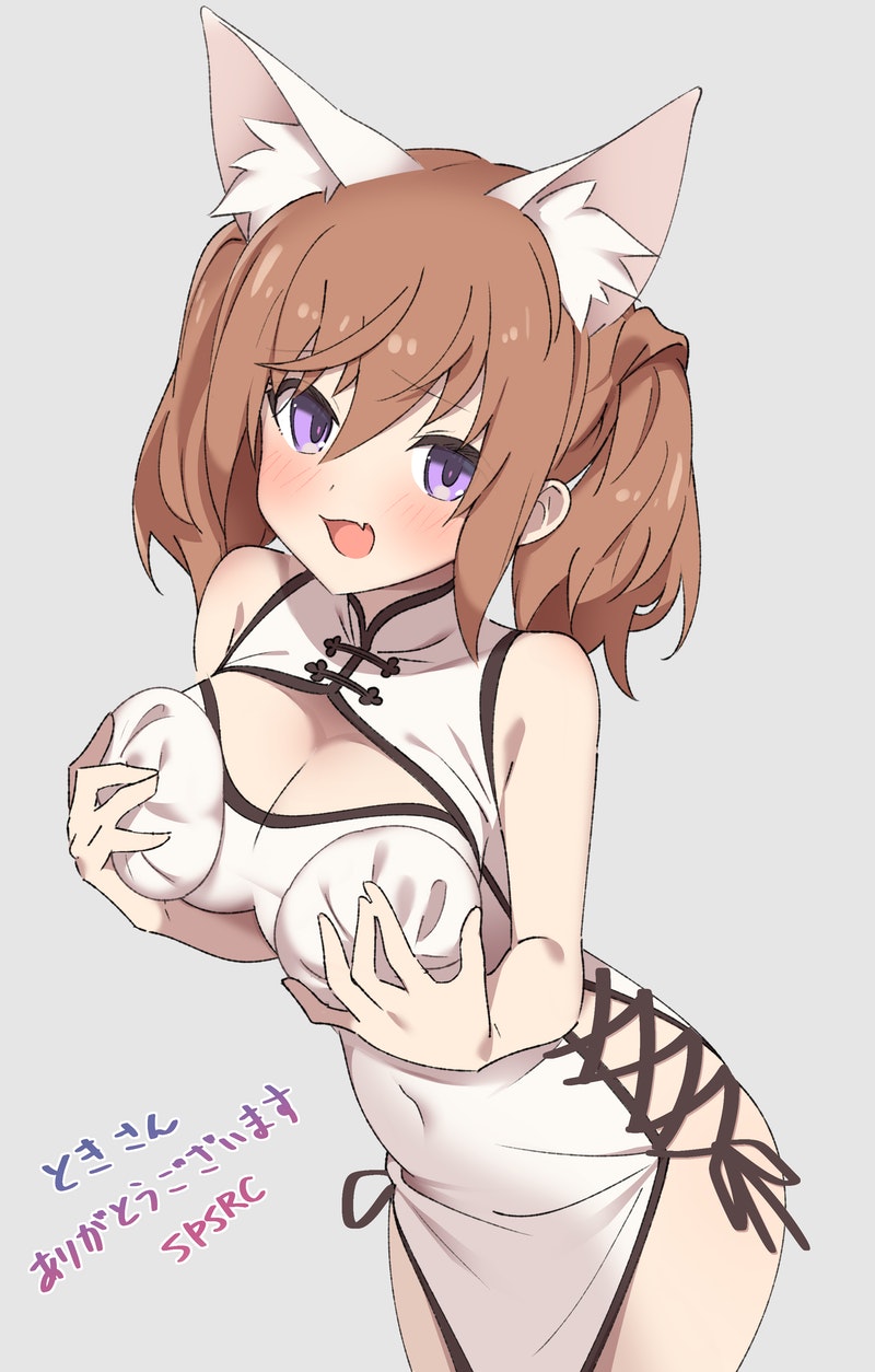 kimikage yui (alice gear aegis) drawn by supershiruco
