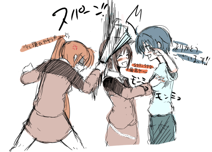 takamachi nanoha, yagami hayate, and subaru nakajima (lyrical nanoha and 1 more)
