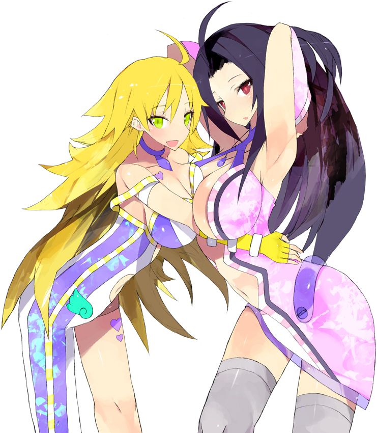 hoshii miki and miura azusa (idolmaster and 1 more) drawn by brws