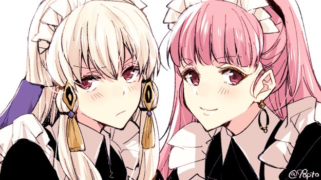 hilda valentine goneril and lysithea von ordelia (fire emblem and 1 more) drawn by naho_(pi988y)