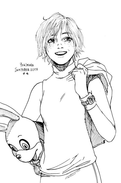 heather mason and robbie the rabbit (silent hill and 1 more) drawn by yokimura
