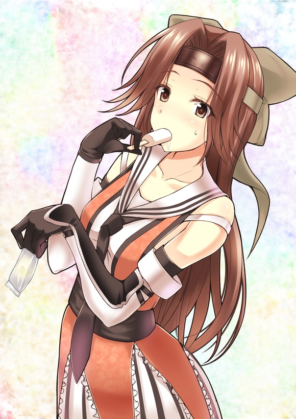 jintsuu and jintsuu kai ni (kantai collection) drawn by kuurunaitsu