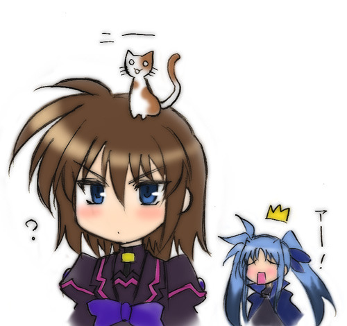 stern the destructor and levi the slasher (lyrical nanoha and 3 more)