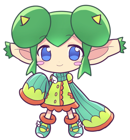 lidelle (puyopuyo and 1 more) drawn by fukumitsu_(kirarirorustar)