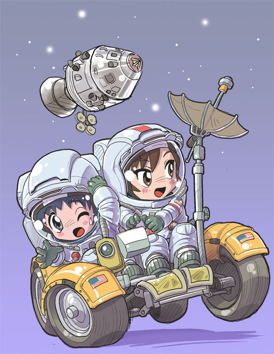 rocket girls and 1 more drawn by kiichi