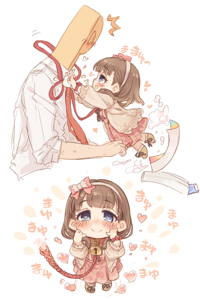 producer, p-head producer, and sakuma mayu (idolmaster and 1 more) drawn by 7010