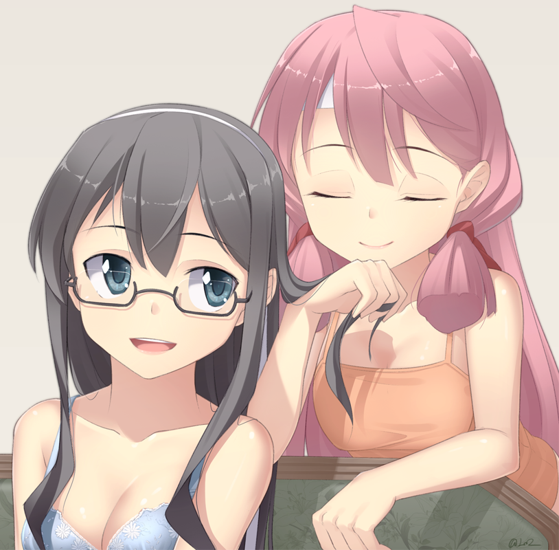 ooyodo and akashi (kantai collection) drawn by akai_ronii