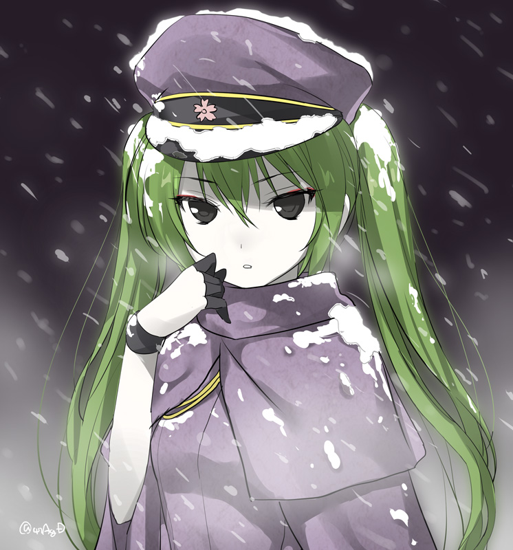 hatsune miku (vocaloid and 1 more) drawn by 47agdragon