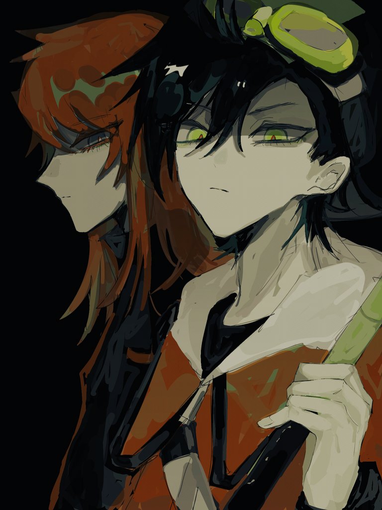 ethan and silver (pokemon and 1 more) drawn by ohaco_18ban