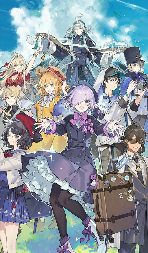 artoria pendragon, saber, mash kyrielight, fujimaru ritsuka, nero claudius, and 5 more (fate and 1 more) drawn by starshadowmagician
