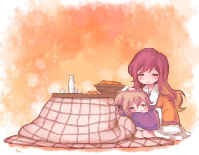 hijiri byakuren and toyosatomimi no miko (touhou) drawn by shan