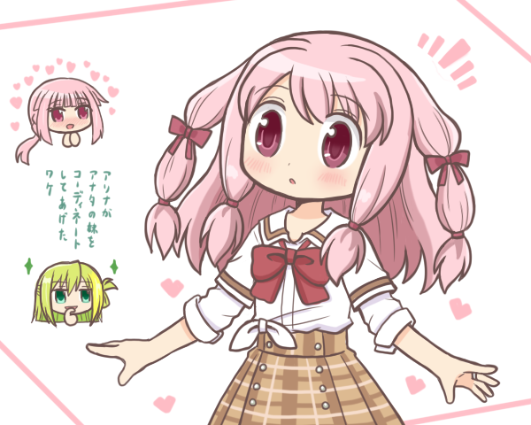 tamaki iroha, alina gray, and tamaki ui (mahou shoujo madoka magica and 1 more) drawn by reverse_(bluefencer)
