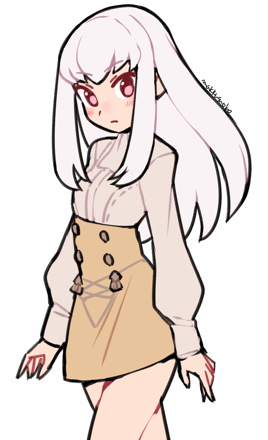 lysithea von ordelia (fire emblem and 1 more) drawn by do_m_kaeru