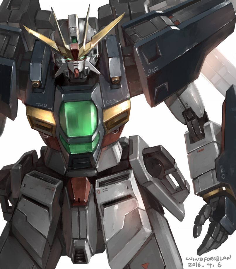 gundam double x (gundam and 1 more) drawn by windforcelan