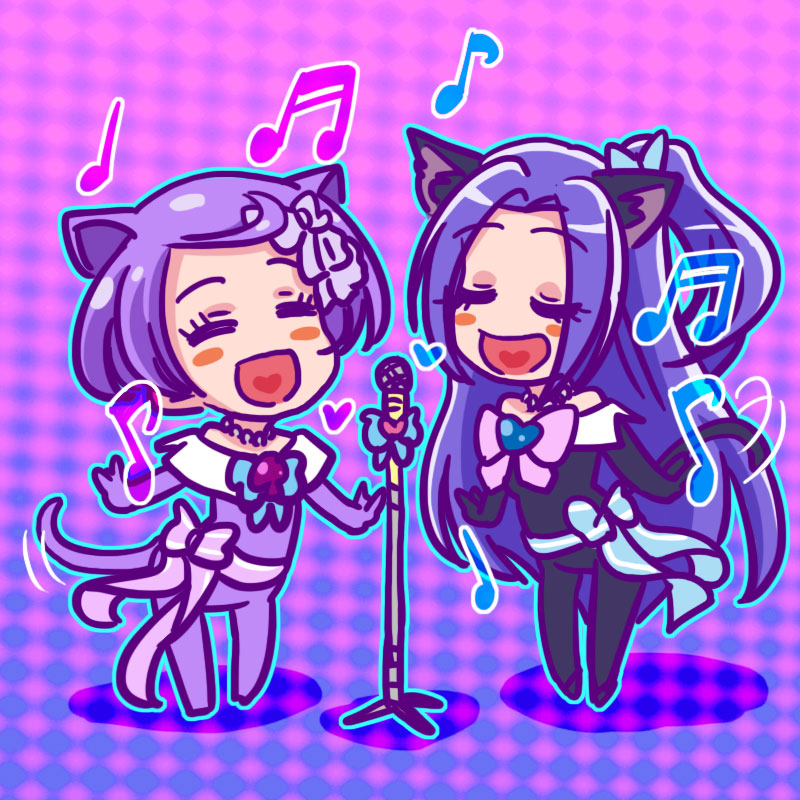 kenzaki makoto and kurokawa eren (precure and 2 more) drawn by dot_(poni_taoyaka)