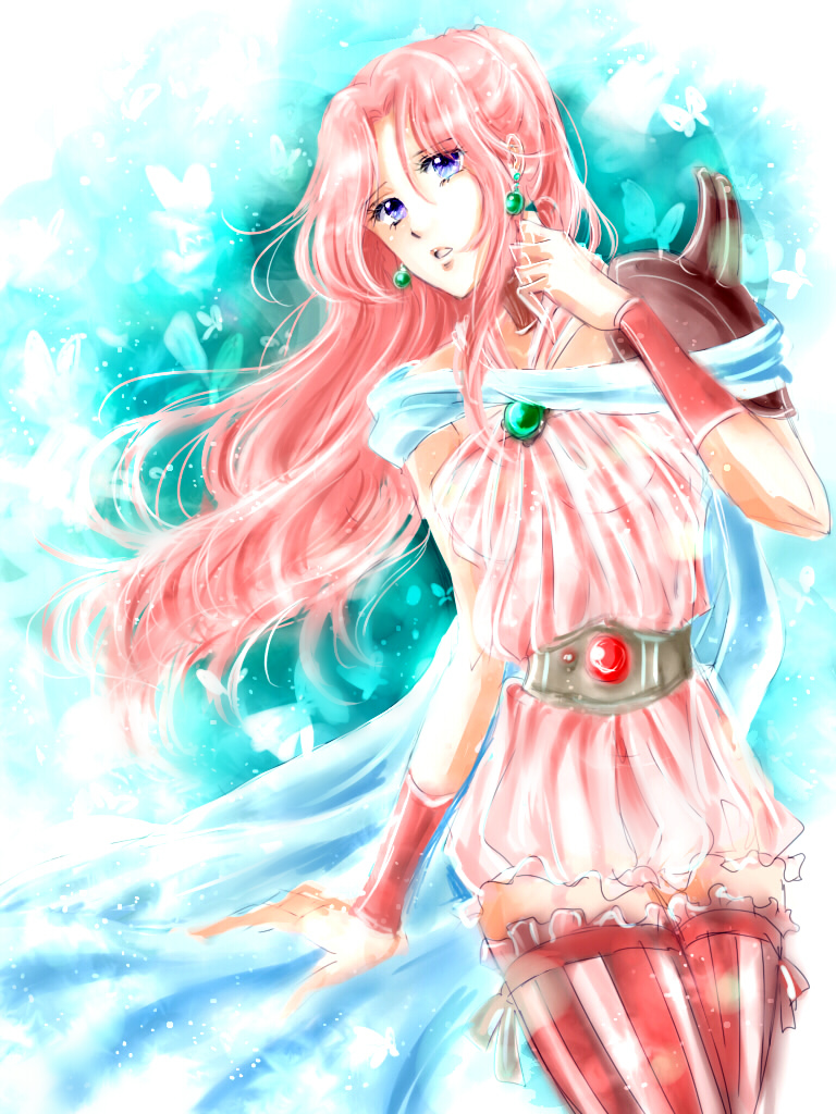 porom (final fantasy and 2 more) drawn by yukki_(rffcq251)