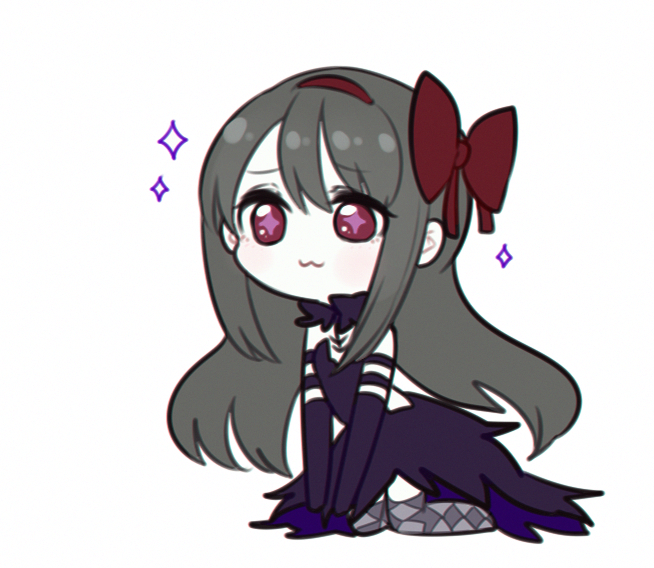akemi homura and akuma homura (mahou shoujo madoka magica and 1 more) drawn by fc_(efushii)