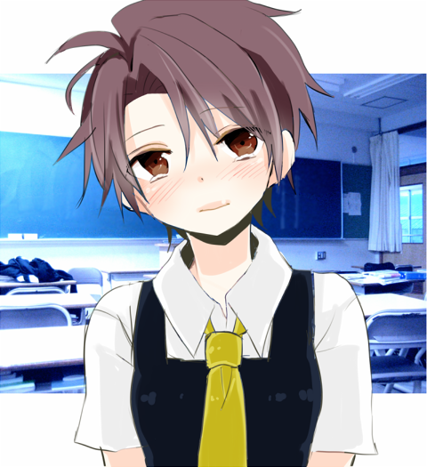 nijou izumi (saki and 1 more) drawn by hatilemon