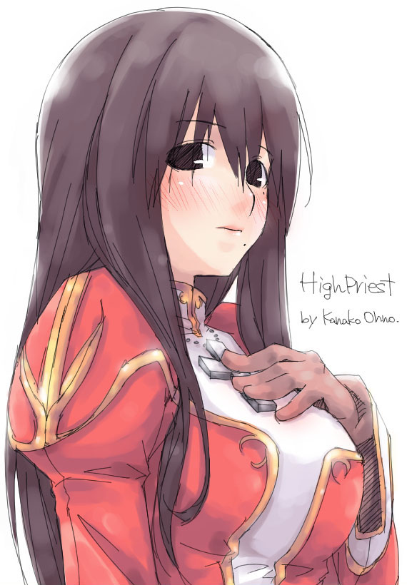 high priest and ohno kanako (ragnarok online and 1 more) drawn by kyo_(kuroichigo)