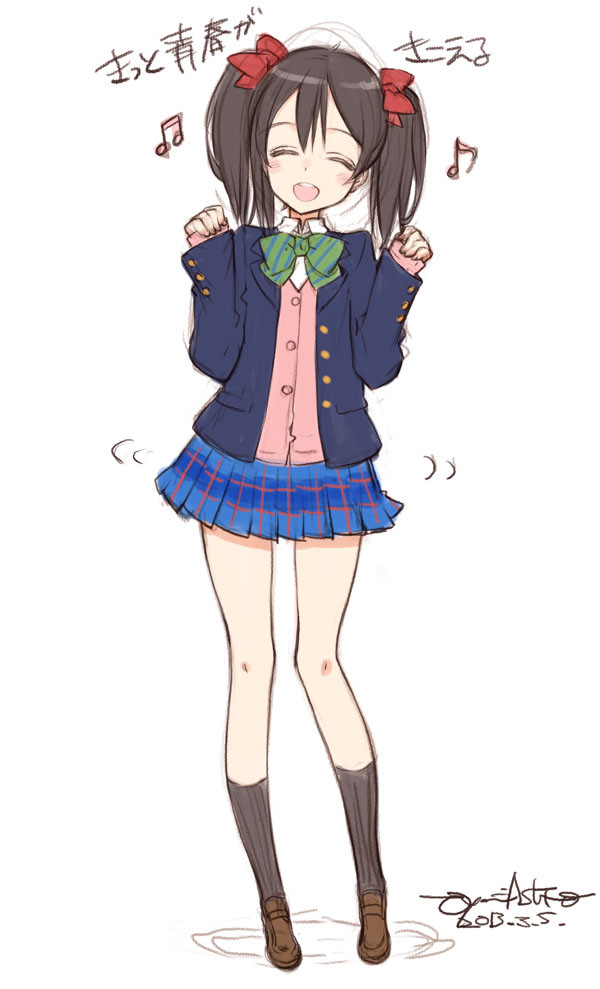 yazawa nico (love live! and 1 more) drawn by oyari_ashito
