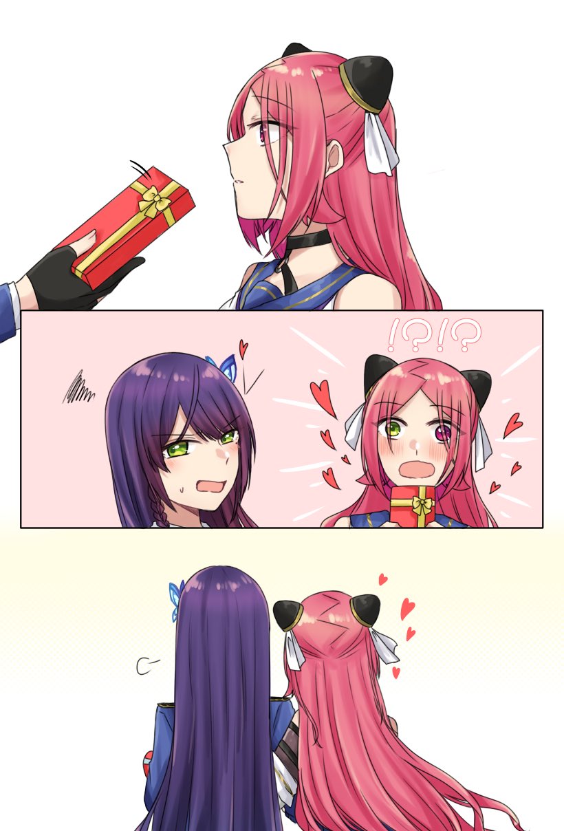 funada kiito and shiba tomoshibi (assault lily) drawn by nigari_(ngari_0115)