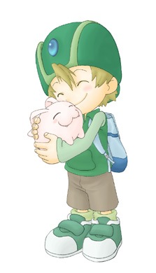 takaishi takeru and tokomon (digimon and 1 more)