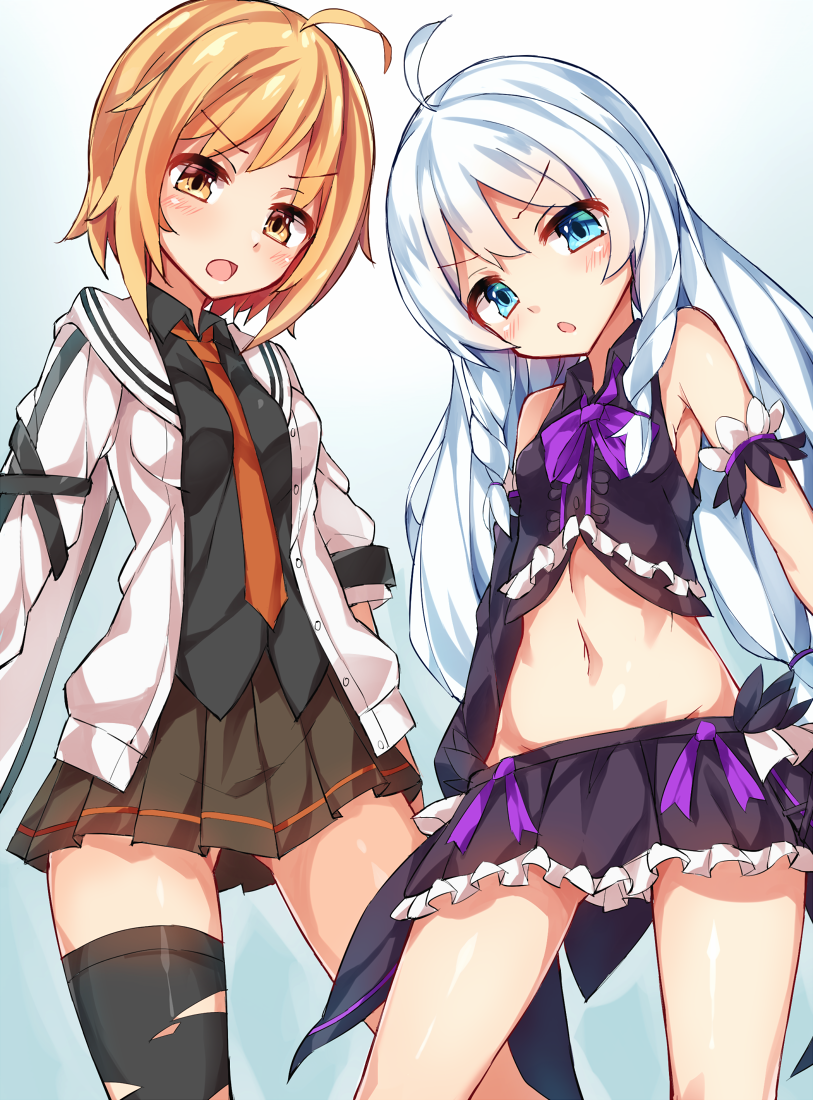 stella unibell and haru estia (soulworker) drawn by unacchi_(nyusankin)