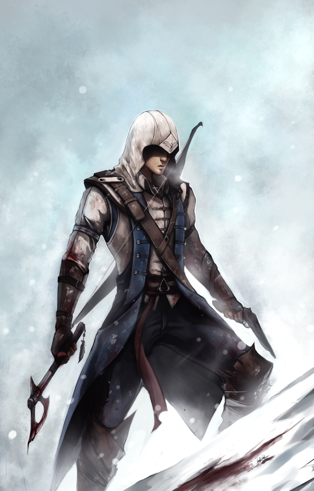 connor kenway (assassin's creed and 1 more) drawn by ninjatic | Danbooru