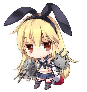 shimakaze and rensouhou-chan (kantai collection) drawn by rei_(rei's_room)