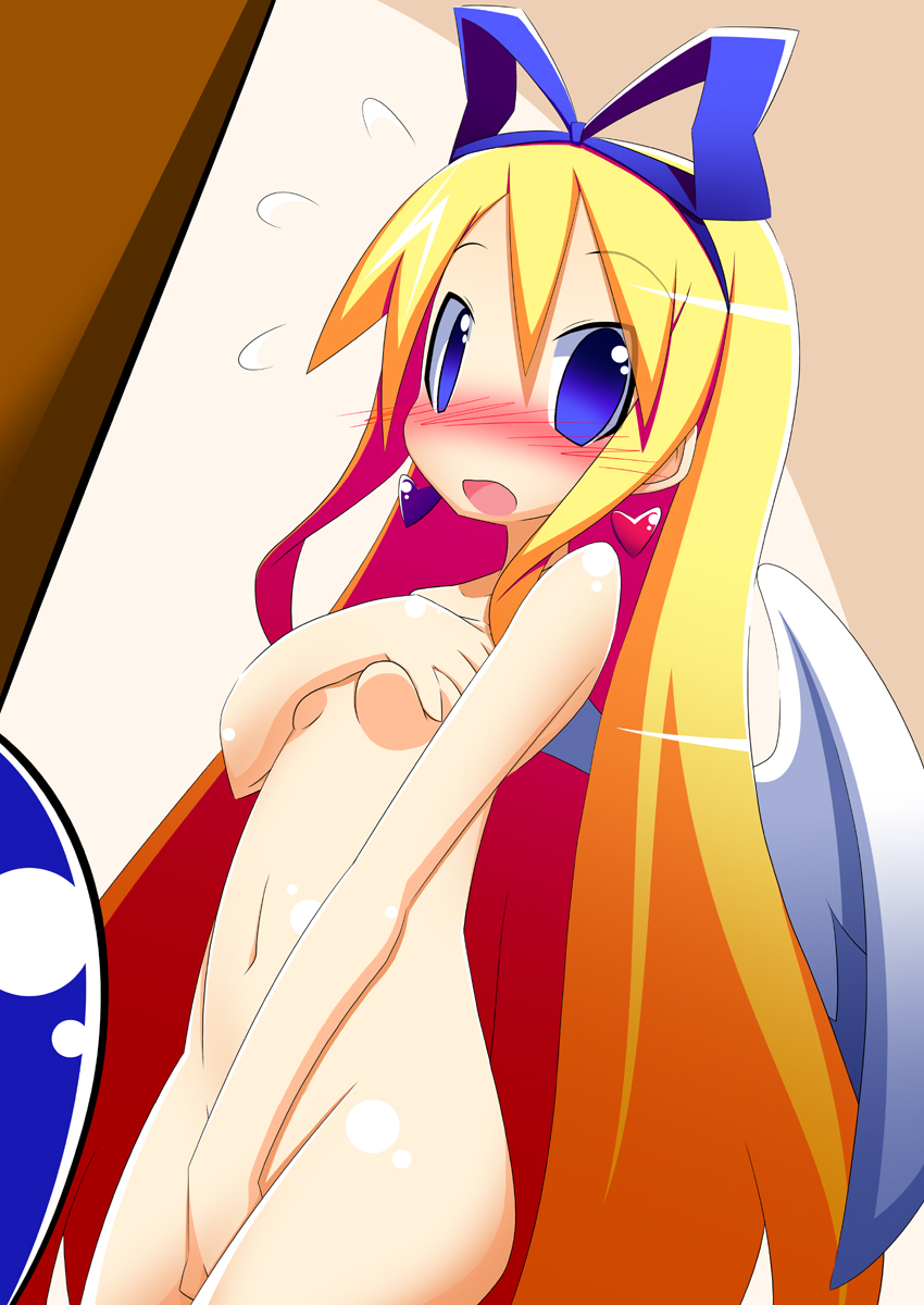 flonne (disgaea and 1 more) drawn by miu_(pixiv164563)