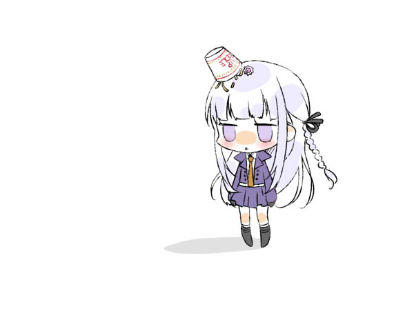 kirigiri kyoko (danganronpa and 1 more) drawn by jun_(kyurisin)