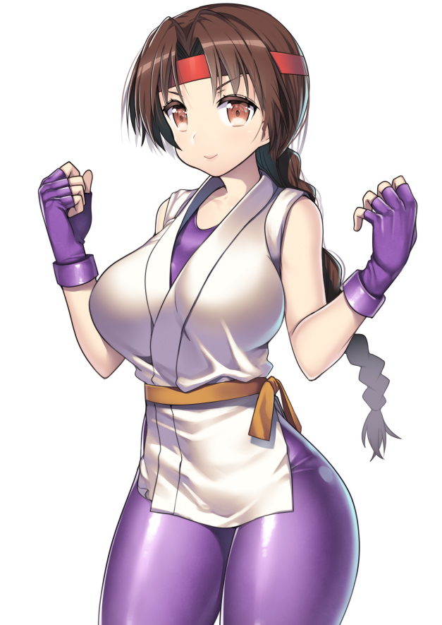 yuri sakazaki (the king of fighters and 1 more) drawn by nagase_haruhito Be...