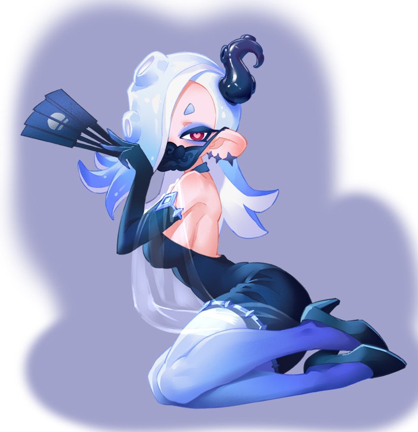 shiver (splatoon and 1 more) drawn by little123blood