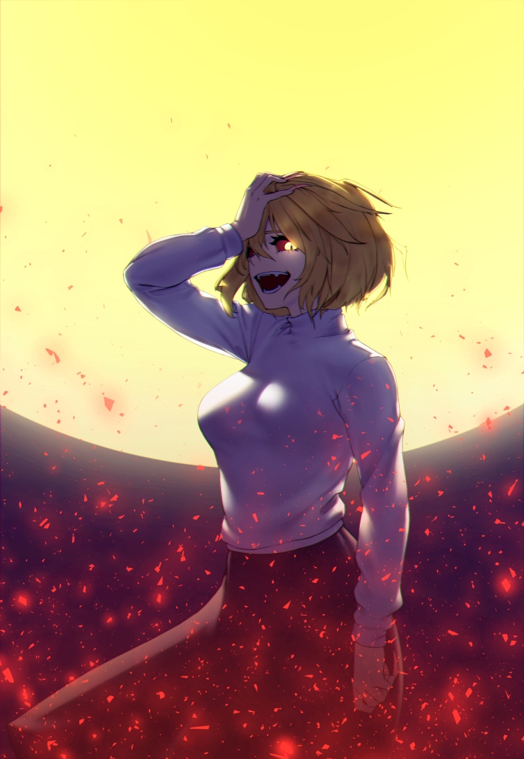 arcueid brunestud and red arcueid (tsukihime) drawn by beeeeen
