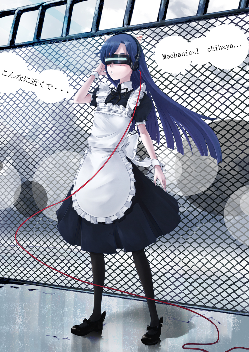 kisaragi chihaya and mecha chihaya (idolmaster) drawn by mille_(dieci)