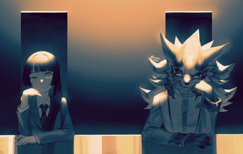 seth and bertro (tokyo afterschool summoners) drawn by sora-ya_(uya_kyo)