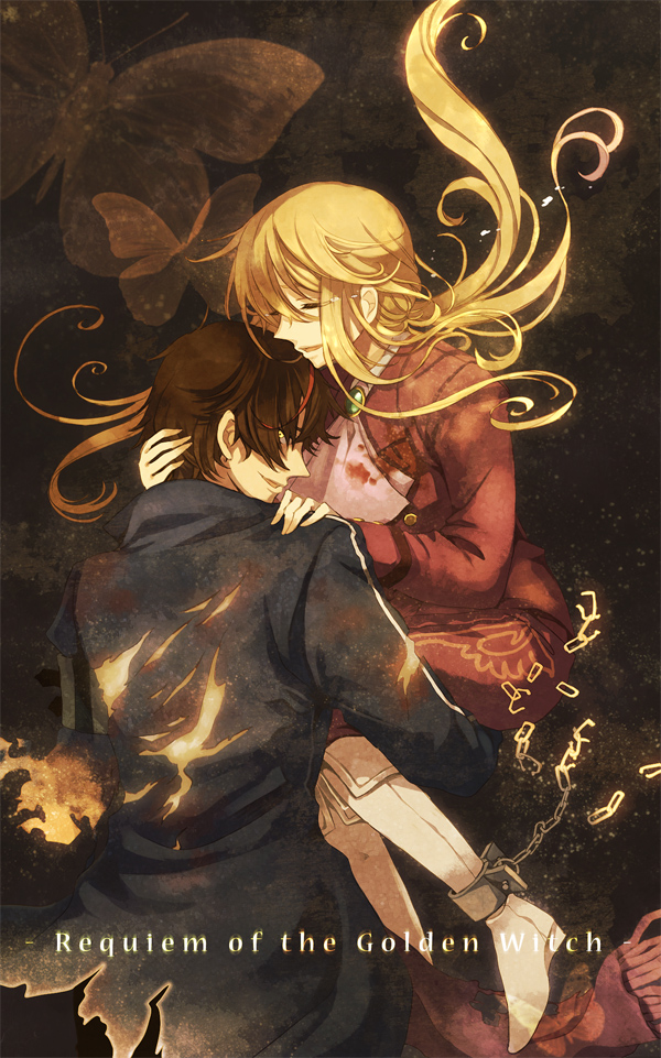 ushiromiya lion and willard h. wright (umineko no naku koro ni) drawn by rinka_(rinka0912)