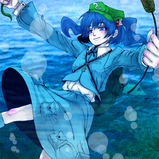 kawashiro nitori (touhou) drawn by a.torii