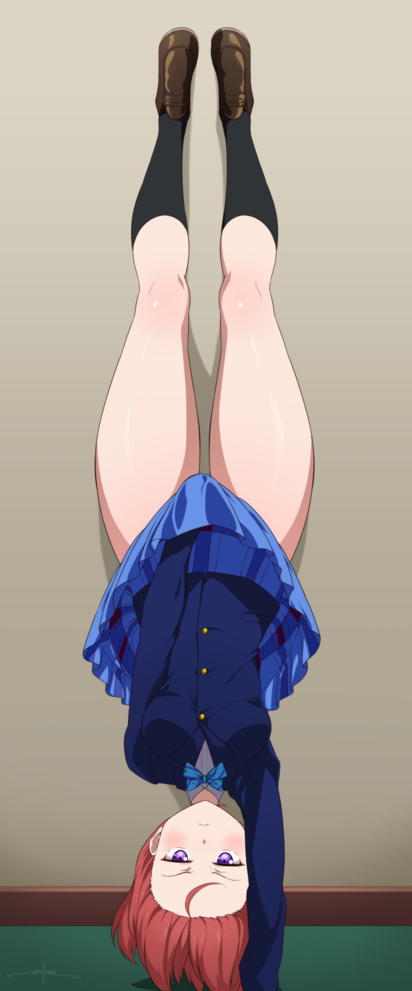 nishikino maki (love live! and 1 more) drawn by unsfrau