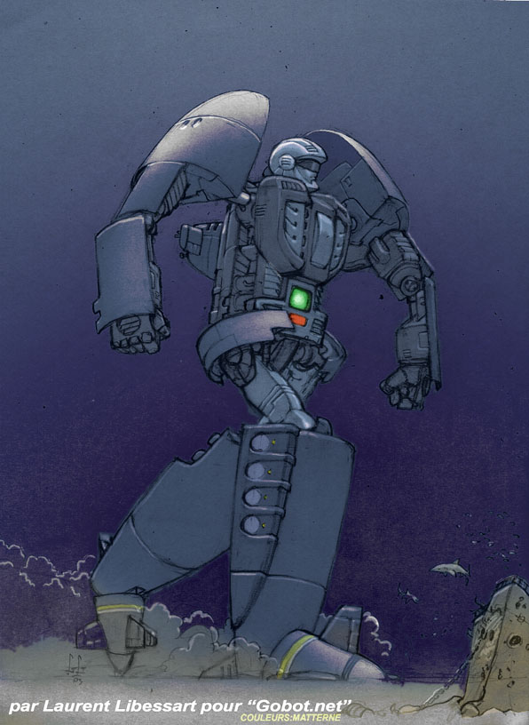 dive-dive (machine robo and 1 more) drawn by a-loft-on-cybertron