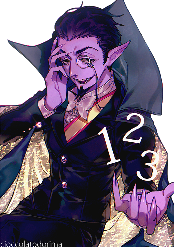 count von count (sesame street) drawn by cioccolatodorima